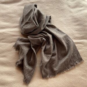 Pure Wool and Cashmere Scarf